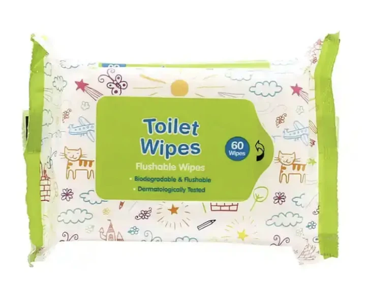 Individually Wrapped Toilet Wipes