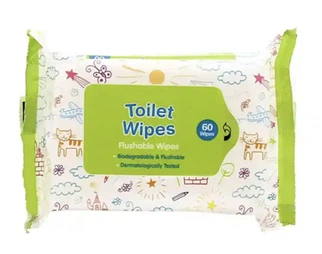 Flushable Toilet Wipes in Septic System