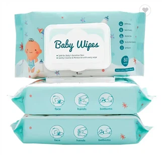 Flushable Wet Wipes For Sensitive Skin