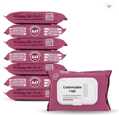 Flushable Wipes No Fragrance