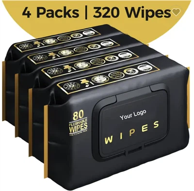 On-the-Go Flushable Wipes