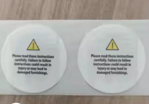 Multi-Layer Self-Adhesive Sticker Water-proof Brochure Label