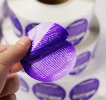 Multi Layer Sticker Double Sided Adhesive Labels